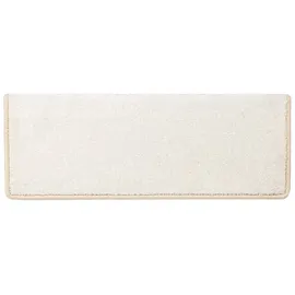 Floordirekt Stufenmatte Sundae 1A, Erhältlich in vielen Farben & Größen, Treppenschutz, Rechteckig, Höhe: 13,5 mm beige Rechteckig | 23 cm x 65 cm x 13,5 mm