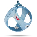 Curli Vest Harness Clasp Air-Mesh Skyblue M