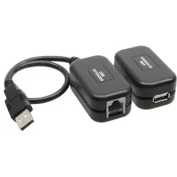 InLine USB Verlängerung - bis 60m über Netzwerkkabel RJ45 Cat. 5e