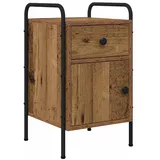 vidaXL Nachtschrank Altholz 35 x 36,5 x 61 cm Braun