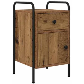 vidaXL Nachtschrank Altholz 35 x 36,5 x 61 cm Braun