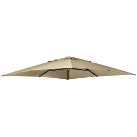 SUN GARDEN Ersatzbezug Easy Sun Polypropylen 320 x 320 cm Grau