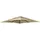 SUN GARDEN Ersatzbezug Easy Sun Polypropylen 320 x 320 cm Grau