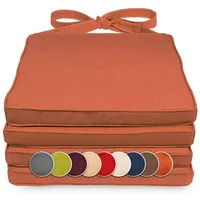 Sunnypillow 4er Set Stuhlkissen 40 x 45 x 5cm