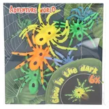 DEPESCHE 13347 Dino World Glow in the Dark Spinnen,