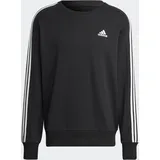 Adidas Essentials French Terry 3-Streifen Sweatshirt Black XL