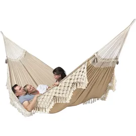 La Siesta Hängematte Bossanova muscade Kingsize Baumwolle Braun