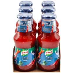 Knorr Chili-Sauce 250 ml, 6er Pack