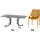 Siena Garden Urban Lights Set 5-tlg. Mustard/Anthrazit