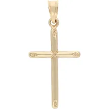 FIRETTI Kreuzanhänger Gelbgold 375