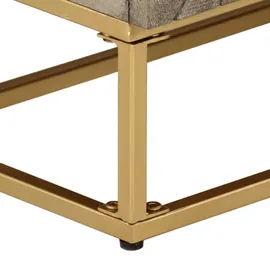 vidaXL Sideboard 55x30x76 cm Massivholz Mango und Eisen