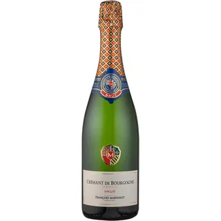 Francois Martenot Crémant de Bourgogne Brut - Sekt aus Beaune, Frankreich (1 x 0.75 l)