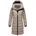 Marikoo Damen Winter Jacke Steppmantel Parka Mantel Anorak Winterjacke warm gefüttert abnehmbarer Kapuze Kaltnäschen