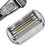 Braun 94m Ersatzscherkopf Für Elektrorasierer, Passend Für Series 9 Pro Und Series 9 Herrenrasierer, 9293s, 9260s, 9295cc, 9290cc, 9370cc, 9385cc, 9390cc, 9330s, 9291cc, 9296cc, Silber