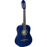 Stagg C430 3/4 Größe Name klassische Gitarre – Schwarz 3/4 blau