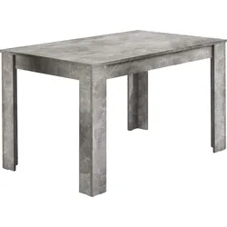 Esstisch BYLIVING "Nepal", grau (betonoptik, betonoptik, betonoptik), B:120cm H:75cm T:80cm, Tische, Esstisch Rechteckiger Esstisch, Breite 80/ 90/ 120 oder 140 cm, verschiedene Ausführungen erhältlich