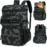 Taktischer Kühlrucksack, 30L Isoliert Und Auslaufsicher Rucksack Kühler Für 30 D