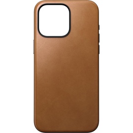Nomad Modern Leather Case iPhone 15 Pro Max English Tan