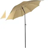 VCM Sonnenschirm Ø 180 cm Taupe
