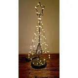LED Lichterbaum Metall 85 LEDs warmweiß 45cm 86220 Weihnachtsbaum Batterie Timer