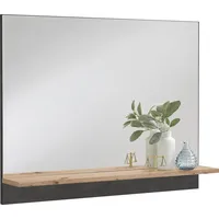 Preisbrecher Garderobenspiegel >BRISTOL 400< in Matera-Artisan Eiche - 80x62,5x14cm
