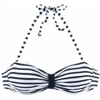 VENICE BEACH Bandeau-Bikini-Top Damen Bunt 32 Cup A/B