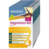 sanotact Magnesium 400 (10 x 30 Kautabletten) • Magnesium hochdosiert für Muskeln & Nerven • 400mg Magnesium mit Sofortwirkung • 100% Vegan • Magnesiumcarbonat & Magnesiumoxid