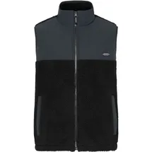Blend Plüschweste Schwarz S