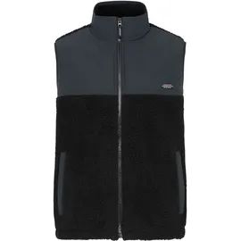 Blend Plüschweste Schwarz S