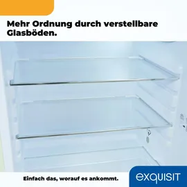 GGV Exquisit RKS120-V-H-160E Retro-Kühlschrank (122 l, 895 mm hoch, Rot)