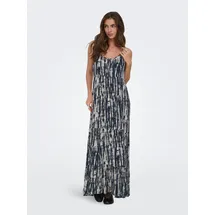 Only Spaghettikleid Sommerkleid Blau/Mehrfarbig 36