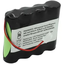 AccuCell Akkupack NiMH 4,8V 1100 mAh 4 St.