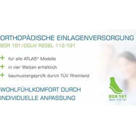 Atlas knöchelhoher Sicherheitsschuh SL 525 XP ESD S3, Weite 10 Größe 44