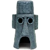 Penn-Plax Pennplax Dekofigur Aquarium SpongeBob Thaddäus Haus 16,5 cm