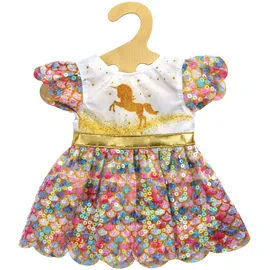 Heless Puppenkleid Einhorn Goldy Gold/Mehrfarbig (2231)
