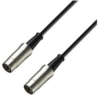 Adam Hall Cables 3 STAR MIDI 0300 BLK-5 MIDI Kabel 3 m schwarz 5-pole