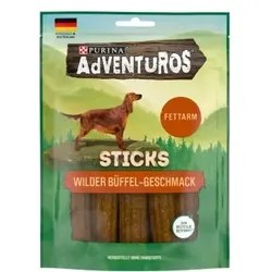 Adventuros Sticks fettarm Büffel 6x120g