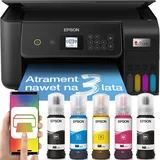 EPSON ECOTANK L3280 3-in-1-Drucker mit WLAN und LCD-Display – bis zu 90 % Tintenersparnis - Schwarz