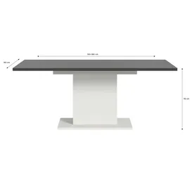 VCM Motion 150 x 76 x 90 cm grau/weiß
