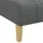 vidaXL Schlafsofa in L-Form Dunkelgrau 255x140x70 cm Stoff