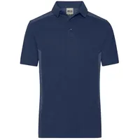 James & Nicholson Herren Workwear Poloshirt Strong in blau,