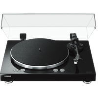 Yamaha MusicCast Vinyl 500 Audio-Plattenspieler mit Riemenantrieb Schwarz,