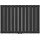 neu.haus Designheizkörper Nore 600 x 800 mm 1097 W schwarz Mittelventil