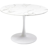 Kare Tisch Veneto Marmor Weiß Ø110cm