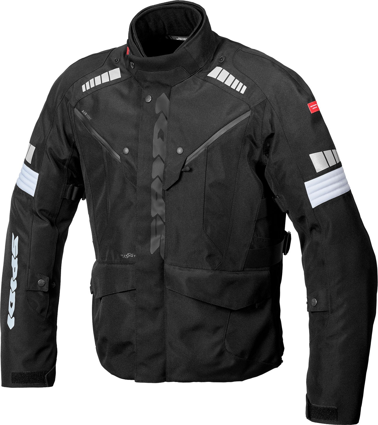 Spidi Outlander, veste textile H2Out - Noir - Taille 4XL