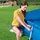 BESTWAY PE-Abdeckplane blau 410 x 226 cm
