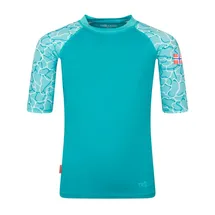 TROLLKIDS Girls Haukland T in dark turquoise/madeira blue | Gr.: 116