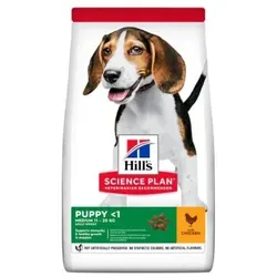 Hill's Science Plan Medium Welpenfutter, mit DHA aus Fischöl Huhn 14 kg