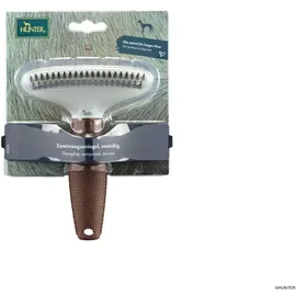 Hunter Entwirrungsstriegel Spa Braun/Grau 16 x 11,5 cm