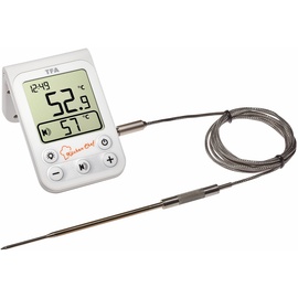 TFA Digitales Grill-Thermometer 14.1510.02 weiß